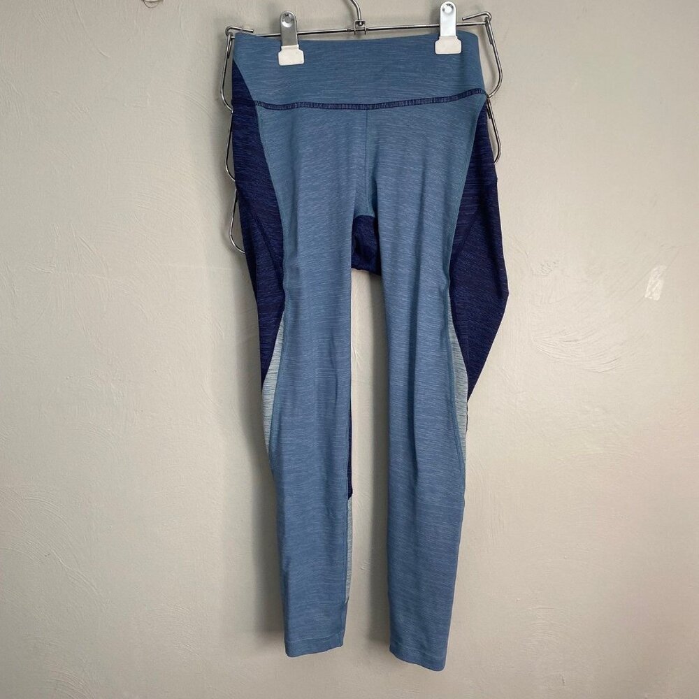 Outdoor Voices Yoga Pants Leggings Women's Sz Small PocketBlue Stretchy Workout
